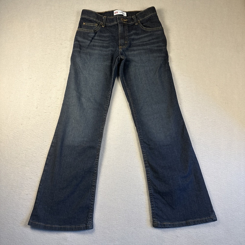 Wrangler Jeans Youth‎ Size 12 Regular Classic Boot Adjustable Waist Denim